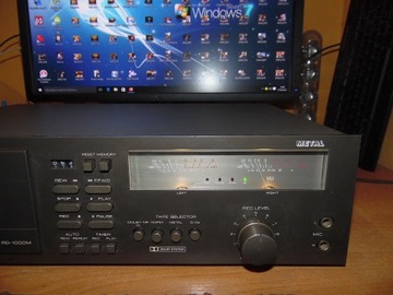 ROTEL RD-1000M Металлический магнитофон Dolby B Top Deck