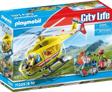 Playmobil City Life 71203 Helikopter ratunkowy