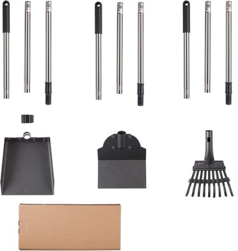 ZBIERACZ PSICH ODCHODÓW Metal Grabie TACA Łopatka Szufelka Kupozbieracz