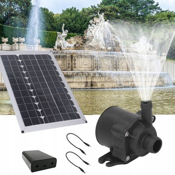 СОЛНЕЧНЫЙ НАСОСНЫЙ ФОНТАН ДЛЯ ПРУДА 20ВТ