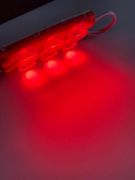 Moduł LED czerwony 3W 7,1cm 12V do opryskiwaczy