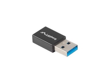 АДАПТЕР USB-C(F) 3.1->USB-A(M) ЧЕРНЫЙ LANBERG