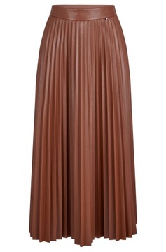 Hugo Boss spódnica plisowana brązowa r. S/M