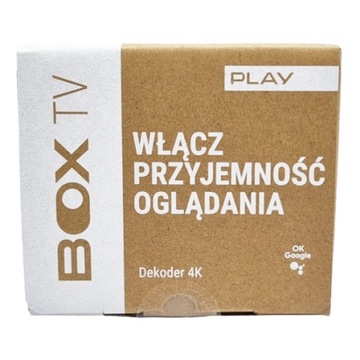 PLAY BOX TV Декодер 4K HDR Android TV Smart TV Dolby Vision