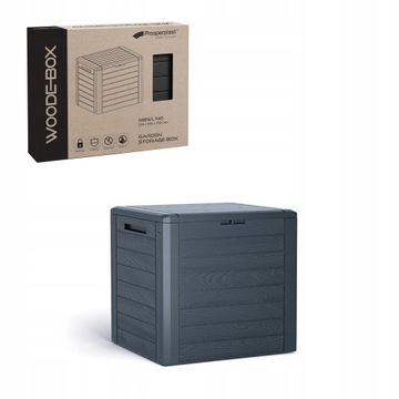 САДОВЫЙ ЯЩИК 140 Л АНТРАЦИТОВЫЙ ДЕРЕВЯННЫЙ ЯЩИК