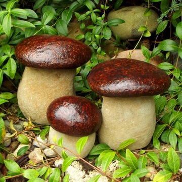 Украшение сада камнями, красивое оформление подарка