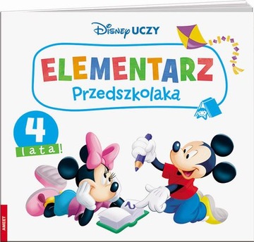 Disney uczy Miki i Minnie Elementarz przedszkolaka 4 lata - KD