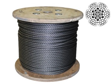 Lina stalowa prasowana GRIZZLY 10mm x 50m 9,4t