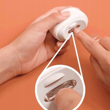 SEMAGIC Электрические кусачки для ногтей белые