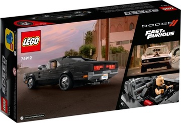 LEGO SPEED CHAMPIONS 76912 Модель Реплика DODGE CHARGER Форсаж