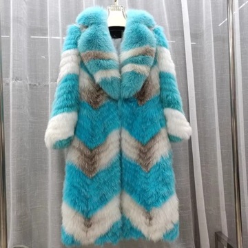 Натуральный мех Fox Beautiful Original Original Long Colors Новые