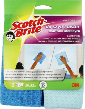 3M SCOTCH-BRITE ŚCIERECZKI Z MIKROFIBRY 2 SZT