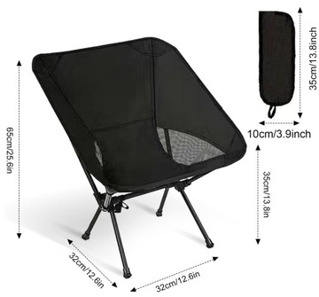 ТВЕРДЫЙ СКЛАДНОЙ СТУЛ, ТУРИСТИЧЕСКИЙ РЫБАЛОЧНЫЙ СТУЛ ДЛЯ РЫБНОГО КЕМПИНГА В ЧЕХАЛЕ