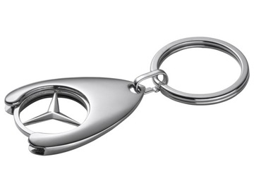 BRELOK MERCEDES-BENZ ŻETON DO WÓZKA NA ZAKUPY