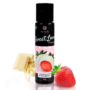 Sweet Love Strawberry&White Chocolate Jadalny Żel