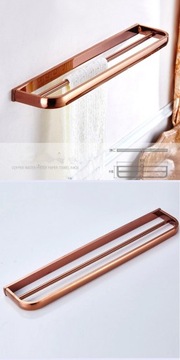 Bateria Umywalkowa + Prysznic Rose Gold+ akcesoria