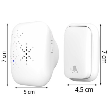БЕСПРОВОДНОЙ Водонепроницаемый ДВЕРНОЙ ЗВОНОК IP44