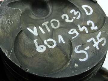 MERCEDES VITO W638 96- 2.3 D 601.942 ШАТУН ПОРШНЯ