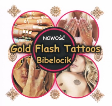 Татуировка HOLIDAY TATTO для детей и взрослых GOLD