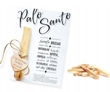 Palo Santo Kadzidło Podziękowanie Komunia Chrzest