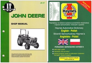 John Deere 850 950 1050 (1978-1989) instrukcja napraw +GRATIS 24h