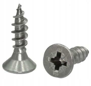 WKRĘTY DO DREWNA 3.5x16 mm 20 szt STOŻEK NIERDZEWNE