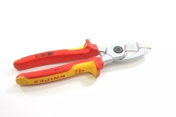 KNIPEX 95 16 200 Ножницы для кабеля с двойным V-образным лезвием