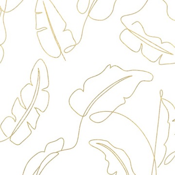 TAPETA TROPIKALNE LIŚCIE NOWOCZESNE LINIE 5428al