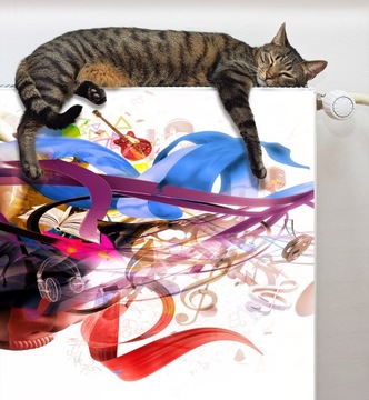 MASKOWNICA MAGNETYCZNA NA KALORYFER 140x60 WYKRES MATA MAGNES