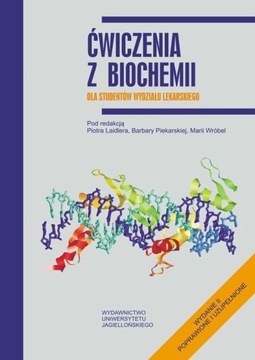 ĆWICZENIA Z BIOCHEMII DLA STUDENTÓW WYDZIAŁU...