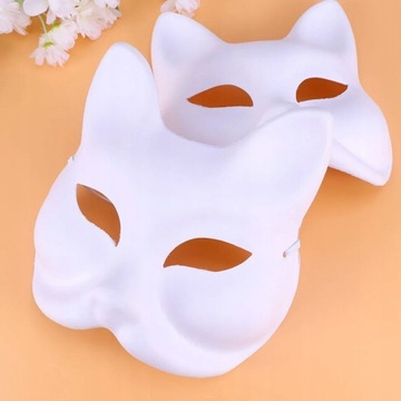 Masquerade Supplies Maska Therian 12 szt