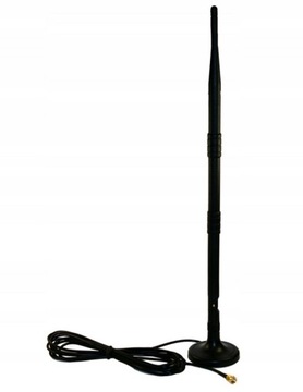 ANTENA DVS WIFI RP-SMA 12DBI 41 CM + KABEL 3M