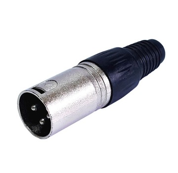 ZŁĄCZE XLR 3 PIN Wtyk męski na przewód MW030