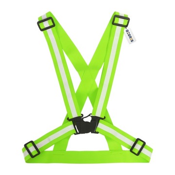 SZELKI ODBLASKOWE MOTOR ROWER KAMIZELKA ODBLASKOWA DROGOWA BIEGANIE MOCNE