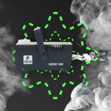 Дымогенератор 400Вт Hornet400 проводной пульт/ дымовая жидкость Firefog+ 1л