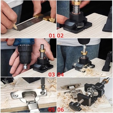 ШАБЛОН ДЛЯ СВЕРЛЕНИЯ ОТВЕРСТИЙ ПОД ПЕТЛИ 35мм