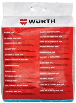 WURTH SORBENT POCHŁANIACZ OLEJU GRANULAT 10KG 20L