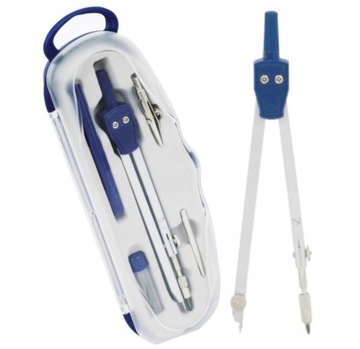 ZESTAW CYRKIEL METALOWY I GRAFIT GR-C105A GRAND