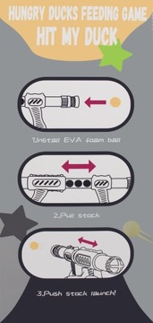 ИГРА ПО СТРЕЛЬБЕ ПО МИШЕНЯМ «ГОЛОДНАЯ УТКА»