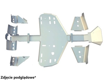 OSŁONY SPODU ALUMINIOWE CAN-AM OUTLANDER OD 2019