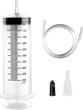 STRZYKAWKA CEWNIKOWA 500 ML Z WĘŻEM O DŁUGOŚCI 1 M