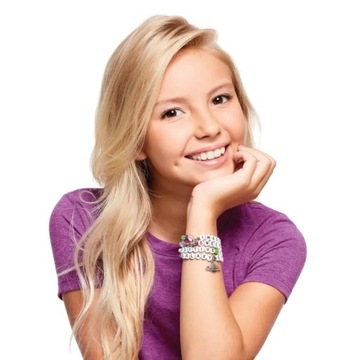 НАБОР ДЛЯ ИЗГОТОВЛЕНИЯ БРАСЛЕТОВ БУКВЫ + БУСЫ 10 000 ПОДАРОК ​​ДЕТЯМ