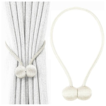 2x МАГНИТНАЯ ПРЯЖКА КРЕПЛЕНИЕ ДЛЯ ШТОР