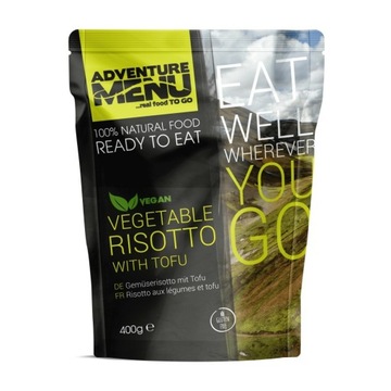 Danie gotowe ADVENTURE MENU Warzywne risotto tofu