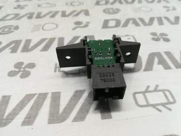 HNÍZDO / SPONA AUX PŘEDNÍ 2008 280237S000 ČERNÁ KW ( HP)