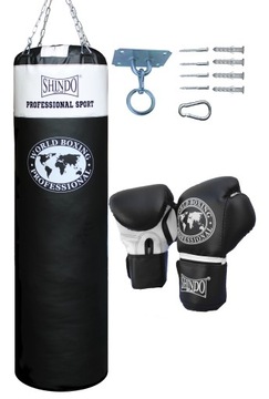 ZESTAW BOKSERSKI WOREK TRENINGOWY 120x35 RĘKAWICE