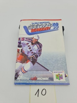 КАРТОННАЯ КОРОБКА 3D ХОККЕЙНАЯ КОРОБКА NINTENDO 64 УЭЙНА ГРЕТЦКИ