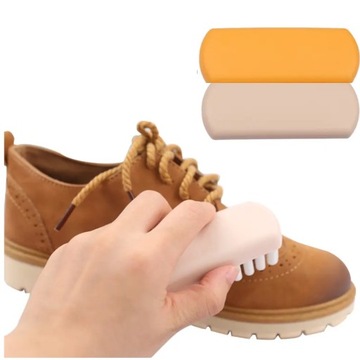 РЕЗИНОВАЯ ЩЕТКА ДЛЯ ОБУВИ ДЛЯ ЧИСТКИ ОТ ЗАМШИ И НУБУКА SHOE GO.