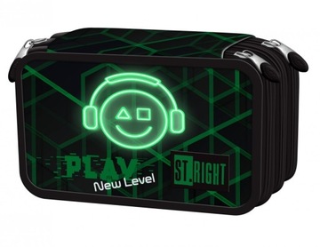 PIÓRNIK POTRÓJNY Z WYPOSAŻENIEM PLAY NEW LEVEL