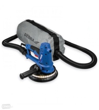 Szlifierka do gipsu DEDRA DED7764 tarcza 180mm LED